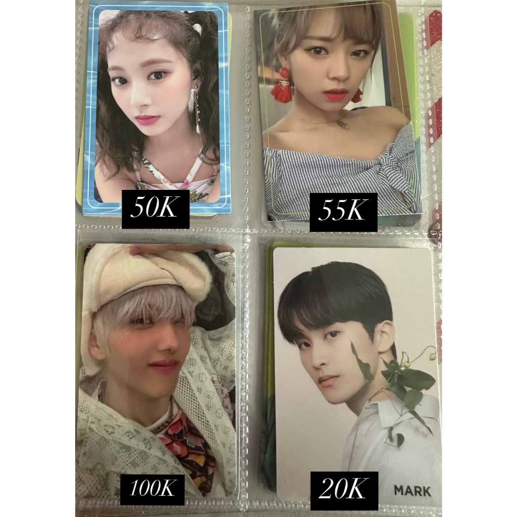 PC NCT MARK JISUNG /TWICE TZUYU JEONGYEON