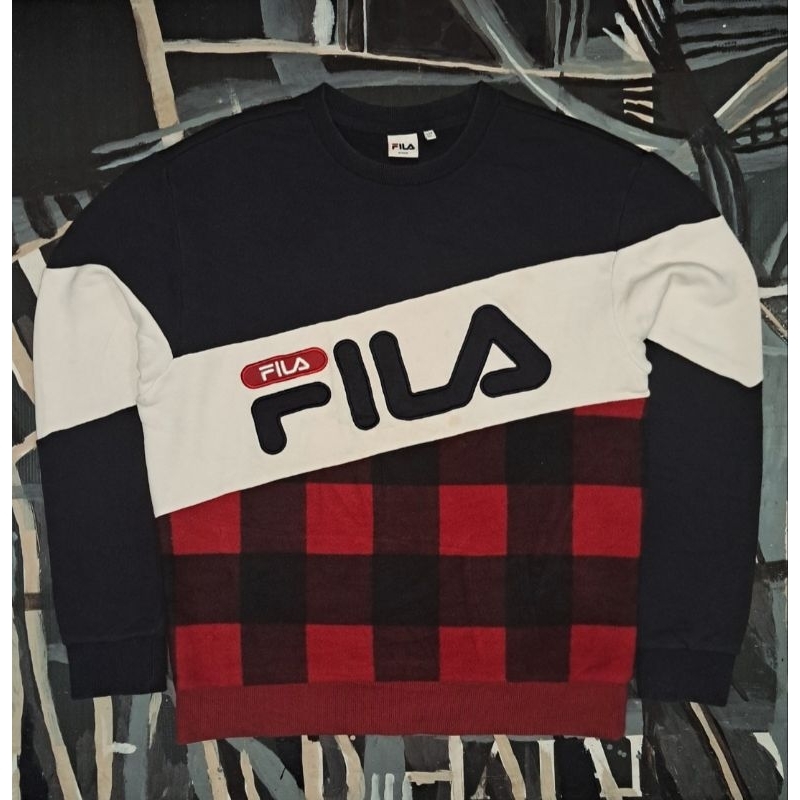CREWNECK FILA 3 TONE ORIGINAL