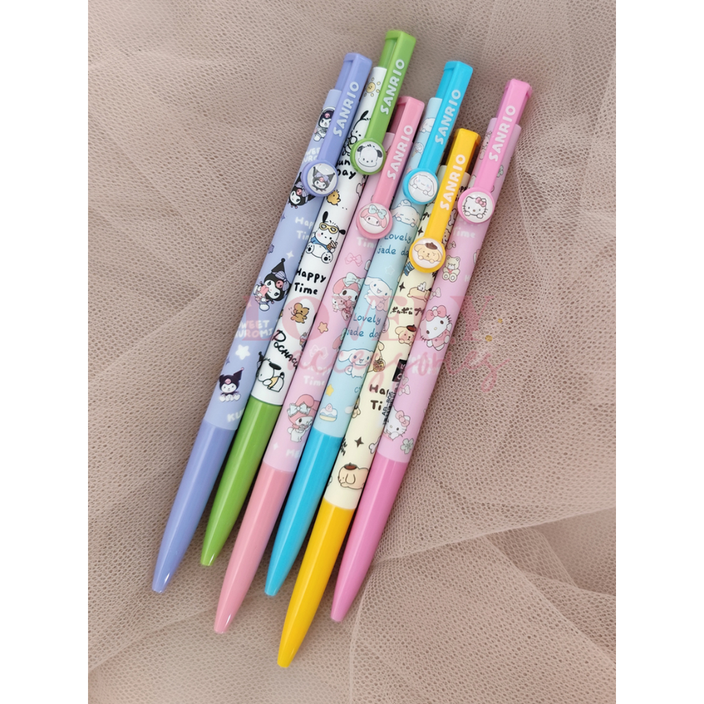 

Ballpoint Pena Mekanik Karakter Kartun Sanrio Premium Pulpen Lucu 3D Bolpen Gel Tinta Animasi Alat Tulis Sekolah Anak