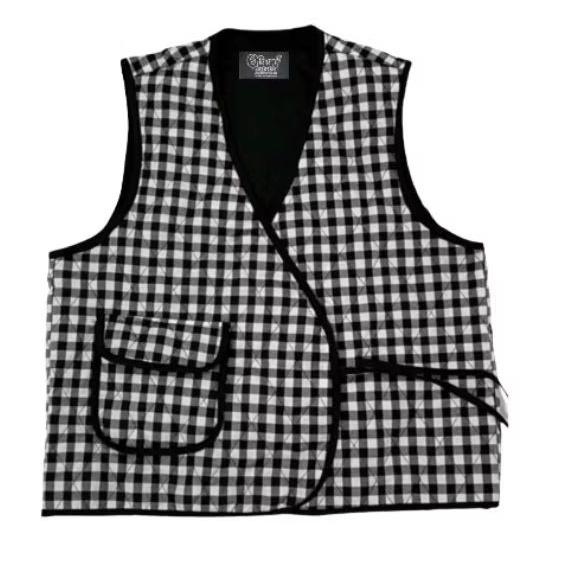 Olaav -Vest Quilted -Rompi Pria Wanita Korea terbaru kotak