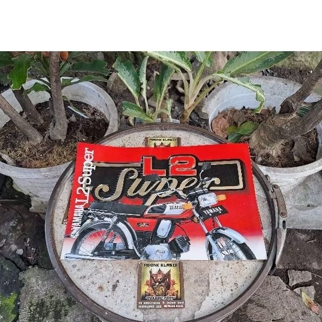 poster iklan brosur yamaha l2 super ORIGINAL brosur iklan yamaha l2s l2super