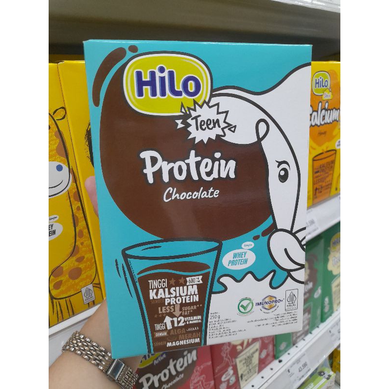 

Susu Hilo Teen Chocolate/Coklat 250gr | Susu Tinggi Kalsium dan Tinggi Protein