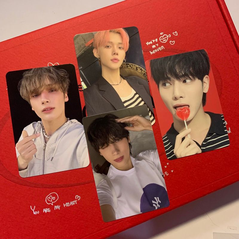 TXT Photocard Yeonjun Season's Greetings 2024 sg24, Hueningkai Album PC Tomorrow Promise & Sanctuary
