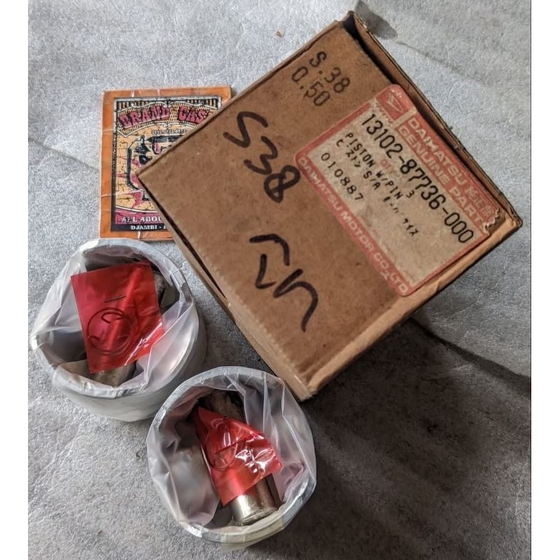 piston Pen 13102-87736-000 Daihatsu s38 hijet Os 50 Original