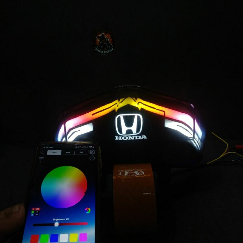 (TERBARU) LAMPU STOPLAMP LAZY VARIO 125/150 NEW/ Lampu Honda Vario Led/ Zona Modif Custom