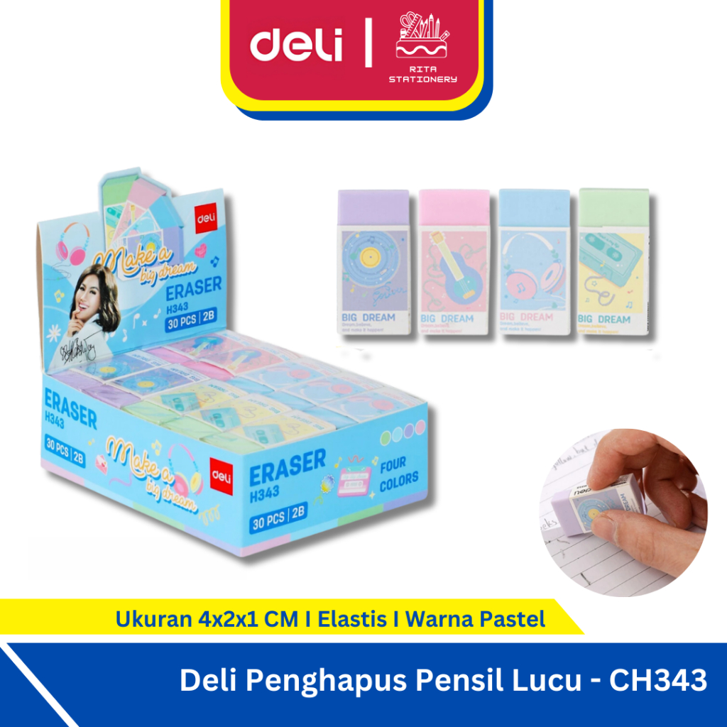 

Deli Penghapus Pensil Karakter Lucu Spesial Agnez Monica - CH343