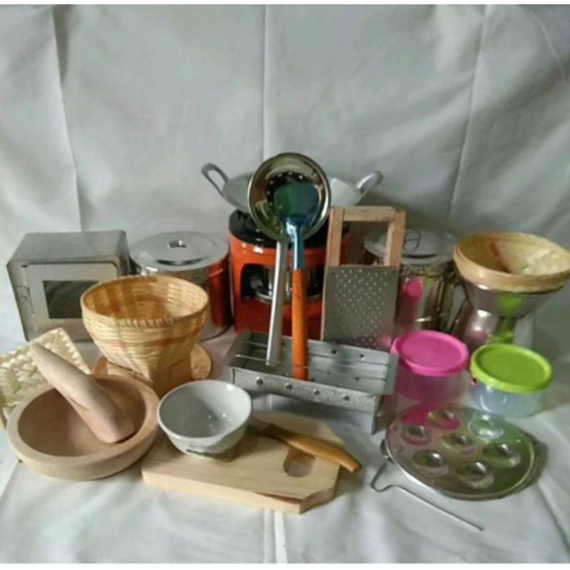 Mainan Masak Masakan Anak New Super Komplit Anak Bisa Nyala Beneran/KITCHEN SET