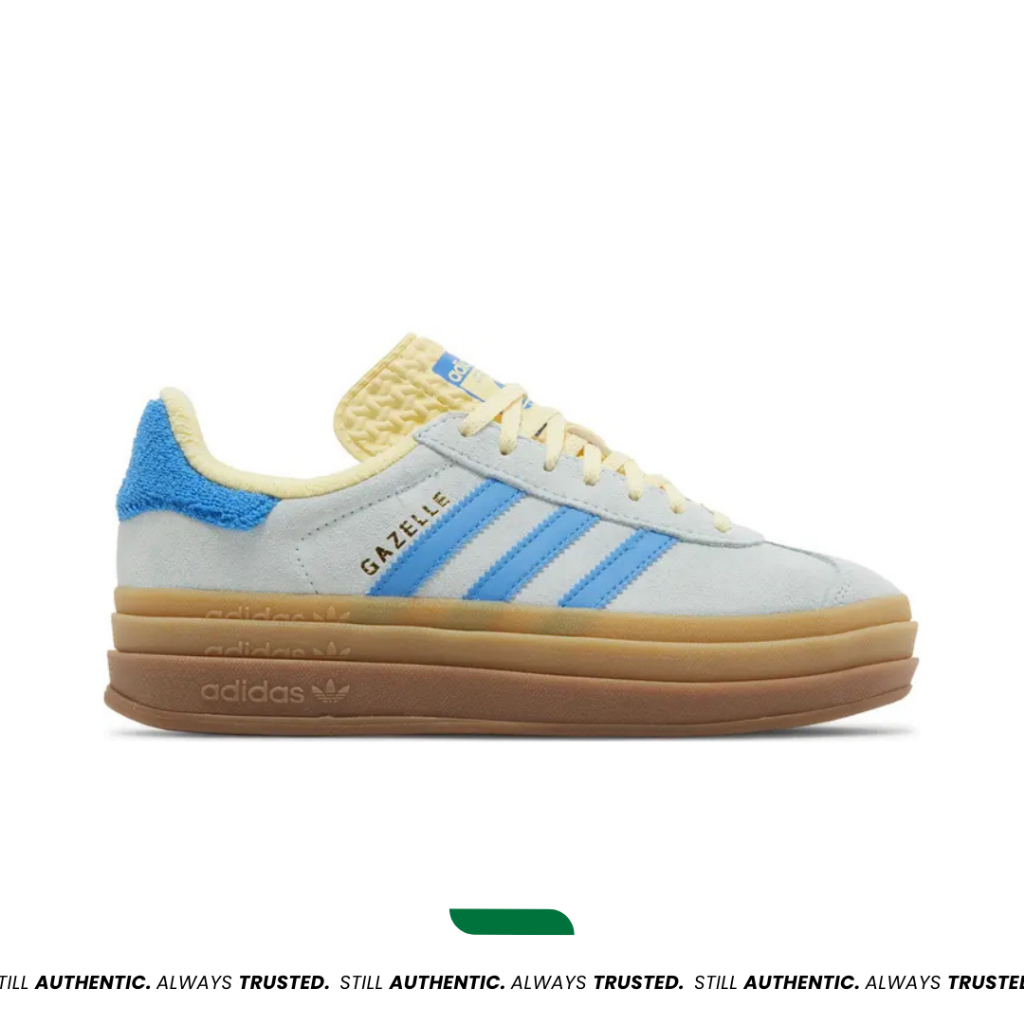 Adidas Gazelle Bold 'Almost Blue Yellow'