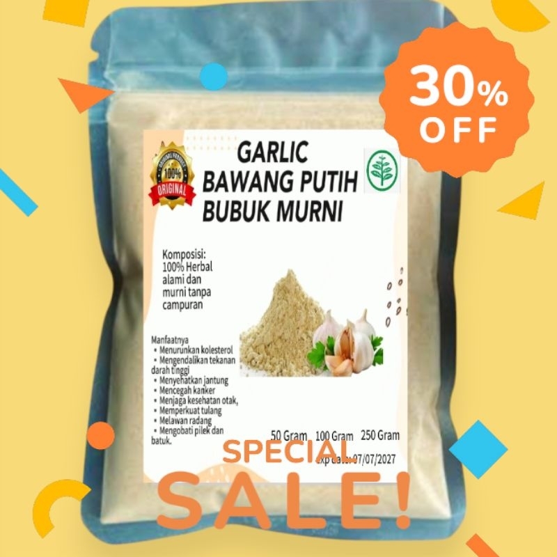 

GARLIC POWDER BAWANG PUTIH BUBUK MURNI