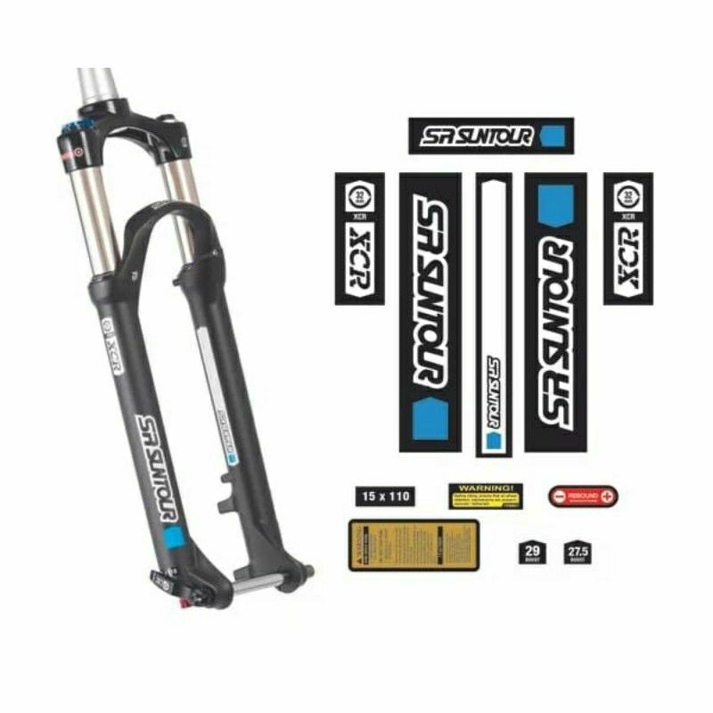 Decal Sepeda Stiker Fork Suntour XCR 2020