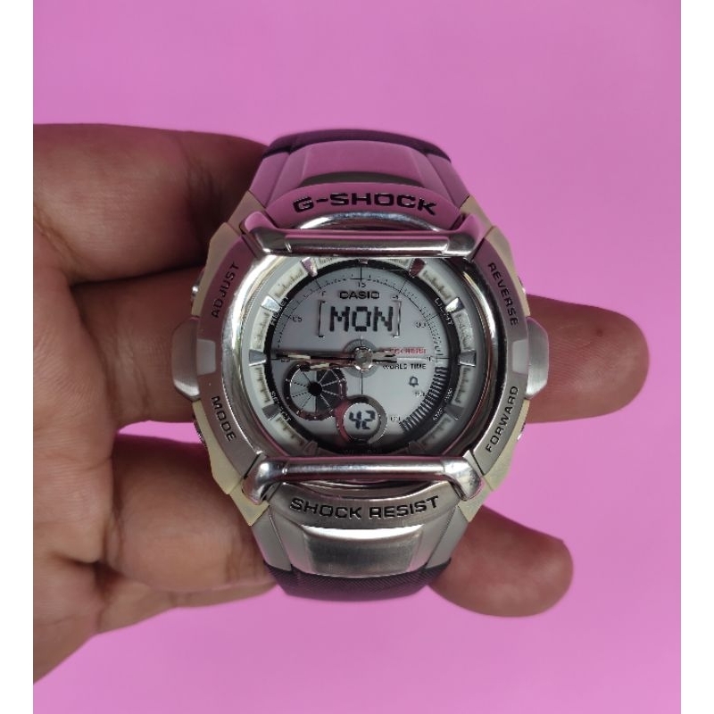 Jam Original Gshock Steel JDM G-510 Second