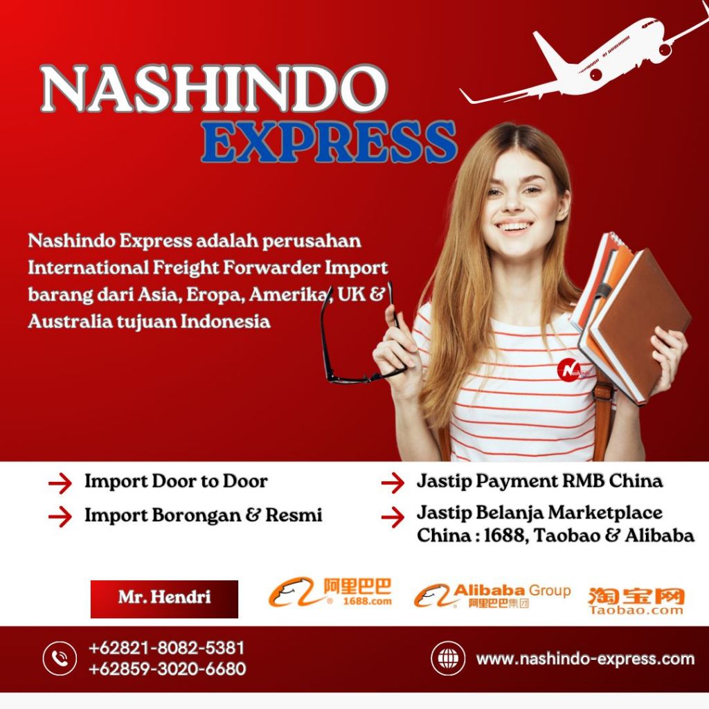 Harga Jasa import barang dari China & Bangkok ke Indonesia