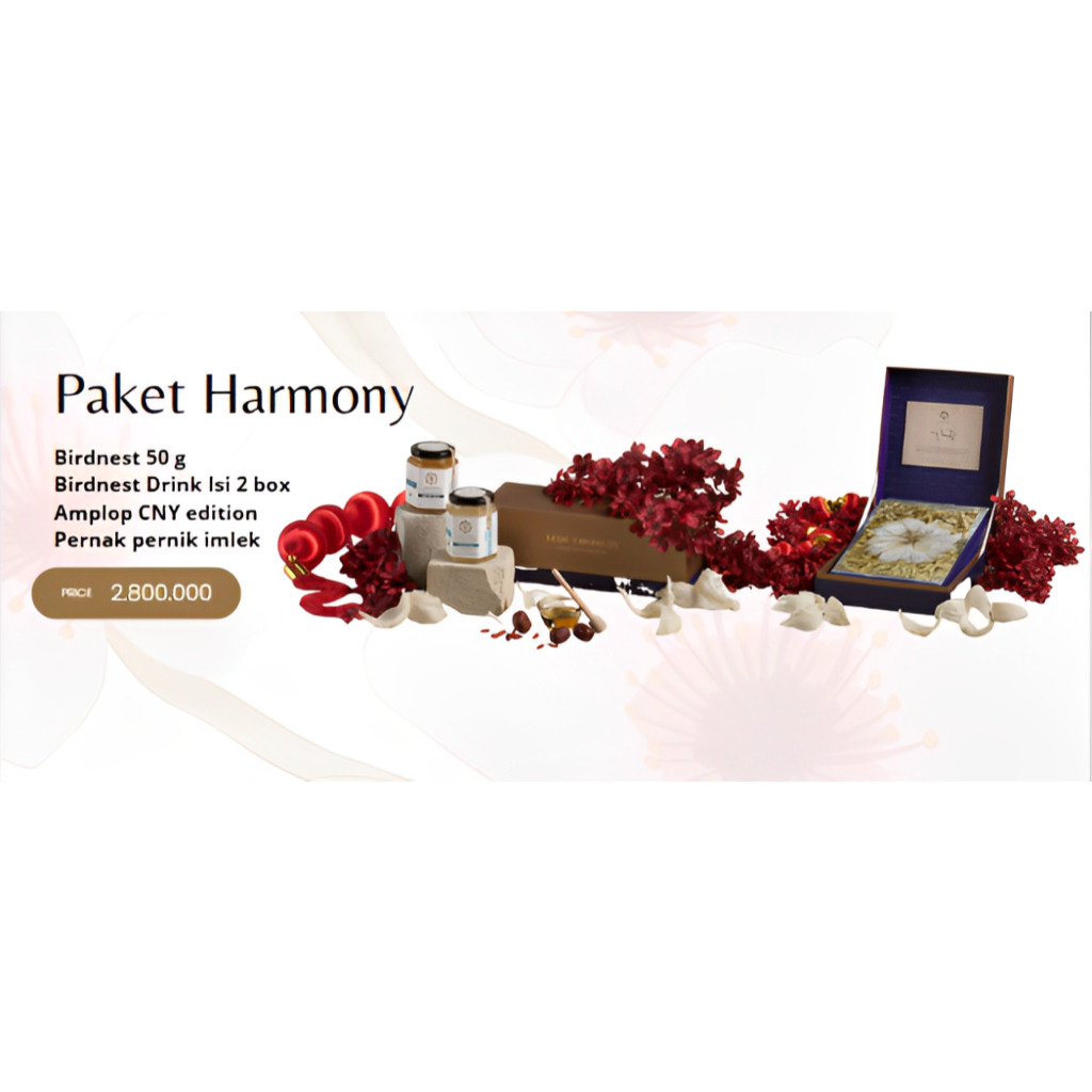 

Hampers Imlek Sarang Burung Walet - Harmony Package