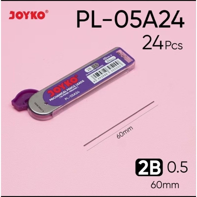 

Isi Pensil mekanik Joyko 0,5 mm isi 24 Pcs