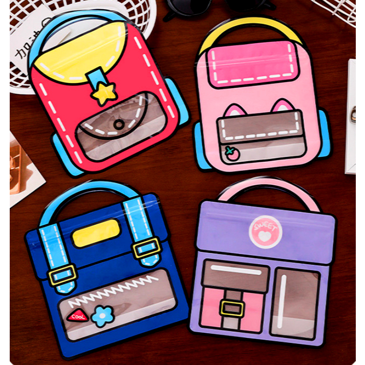 

(325PC = 1KG) PB 088 ZIPLOCK MAKANAN RINGAN GAYA INS TAS KEMASAN SUVENIR LUCU TAS PENYEGEL