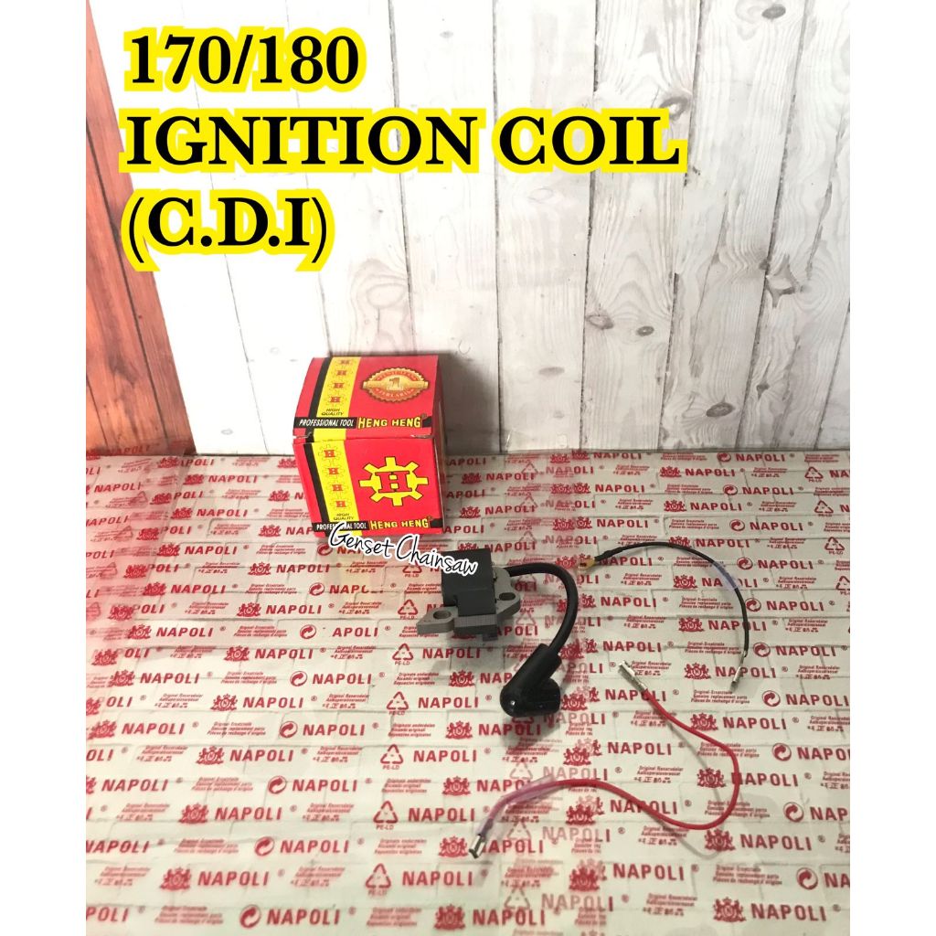 CDI 170 180 Ignition Coil Assy MS170 MS 180 Module MS-170 MS Pengapian MS-180 Chainsaw Senso