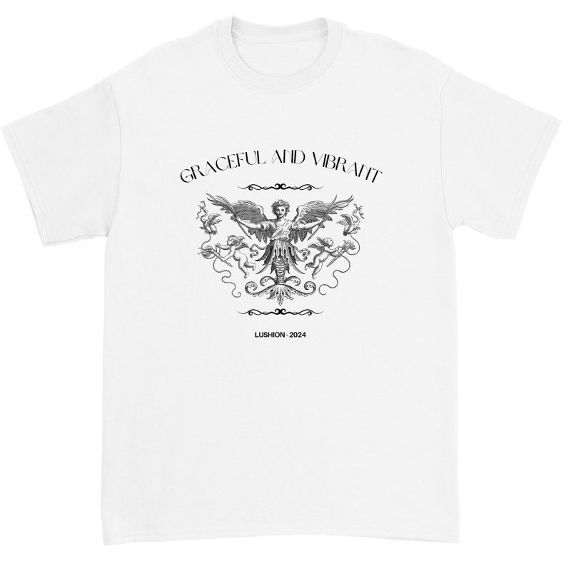 LUSHION T-Shirt Graceful And Vibrant