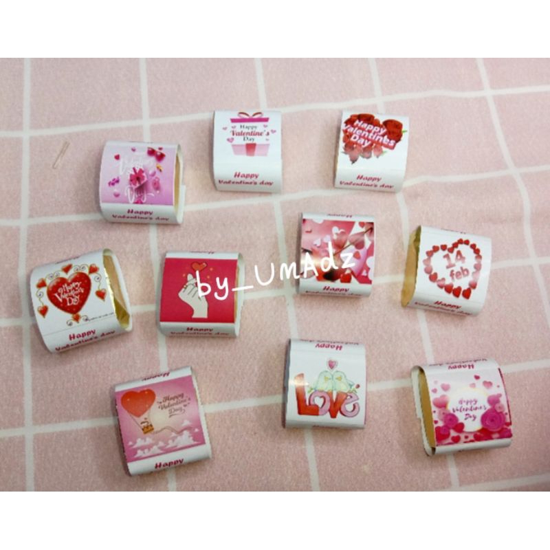 

Cokelat Dubai Valentine | Cokelat Dadu | coklat mini