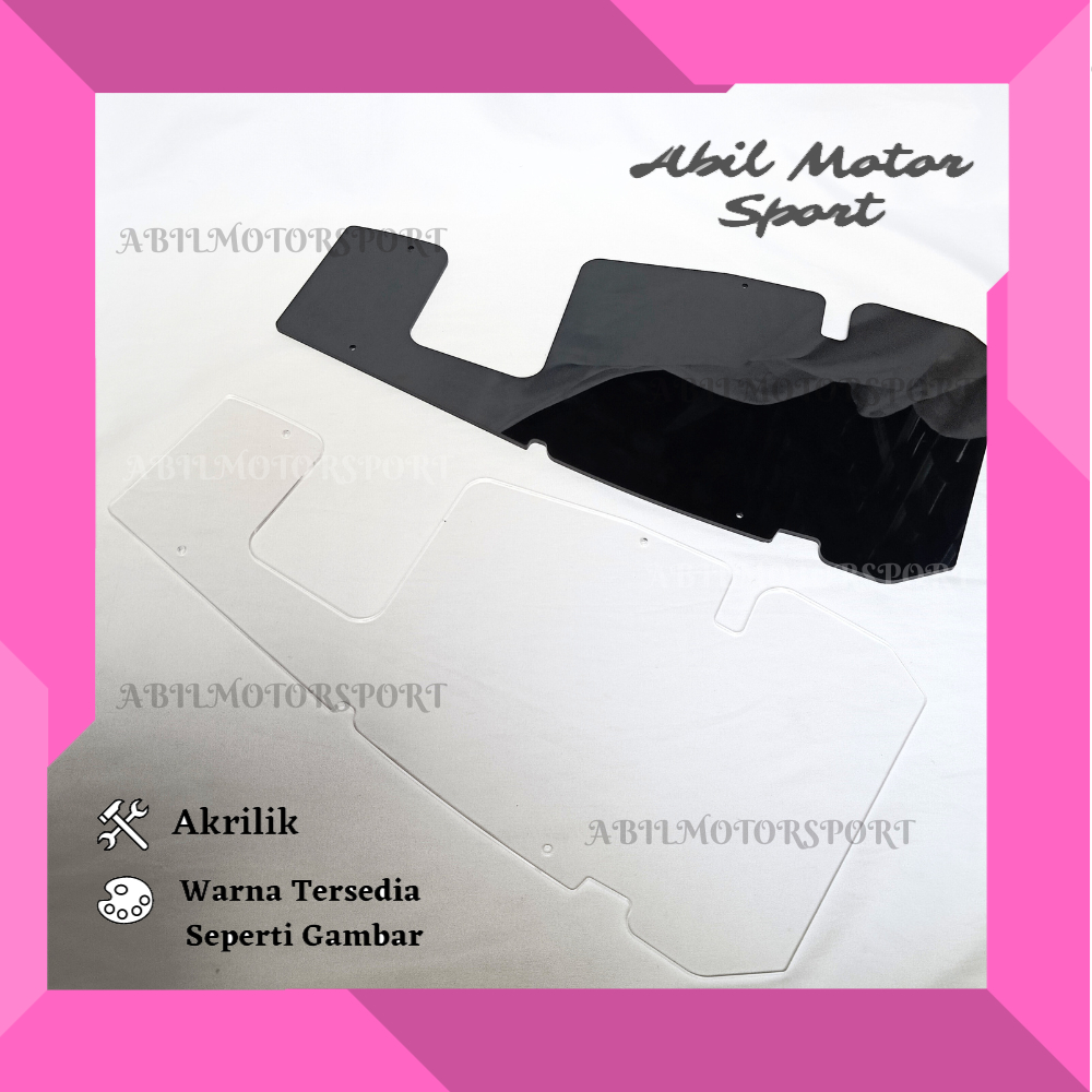 MIKA KOLONG MP MONO AKRILIK MP NEW COVER PELINDUNG TUTUP KOLONG MOTOR MEGAPRO