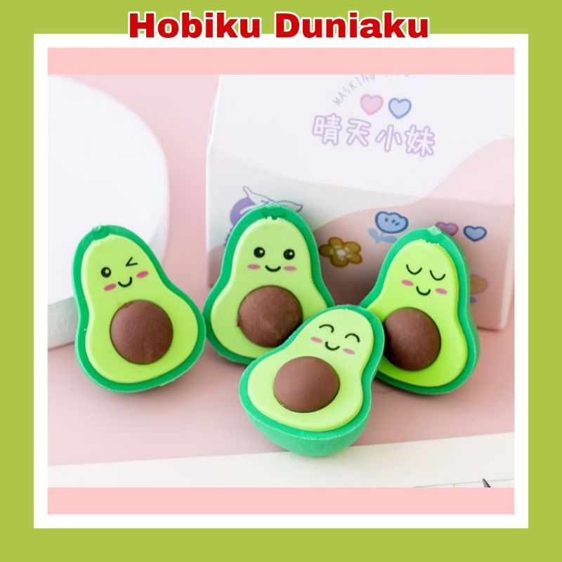 

Penghapus Pensil Lucu Avocado Penghapus Pensil Alpukat