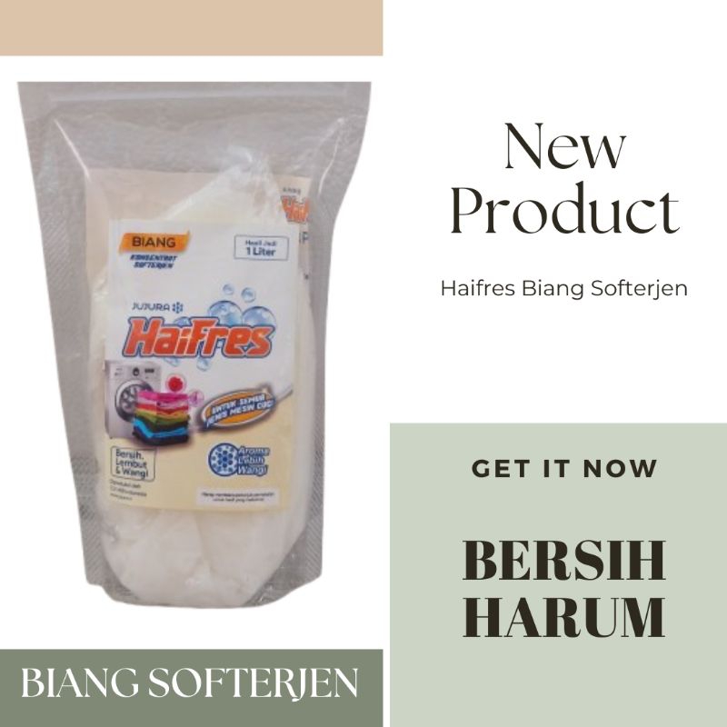 Biang Konsentrat Softerjen Jujura Haifres