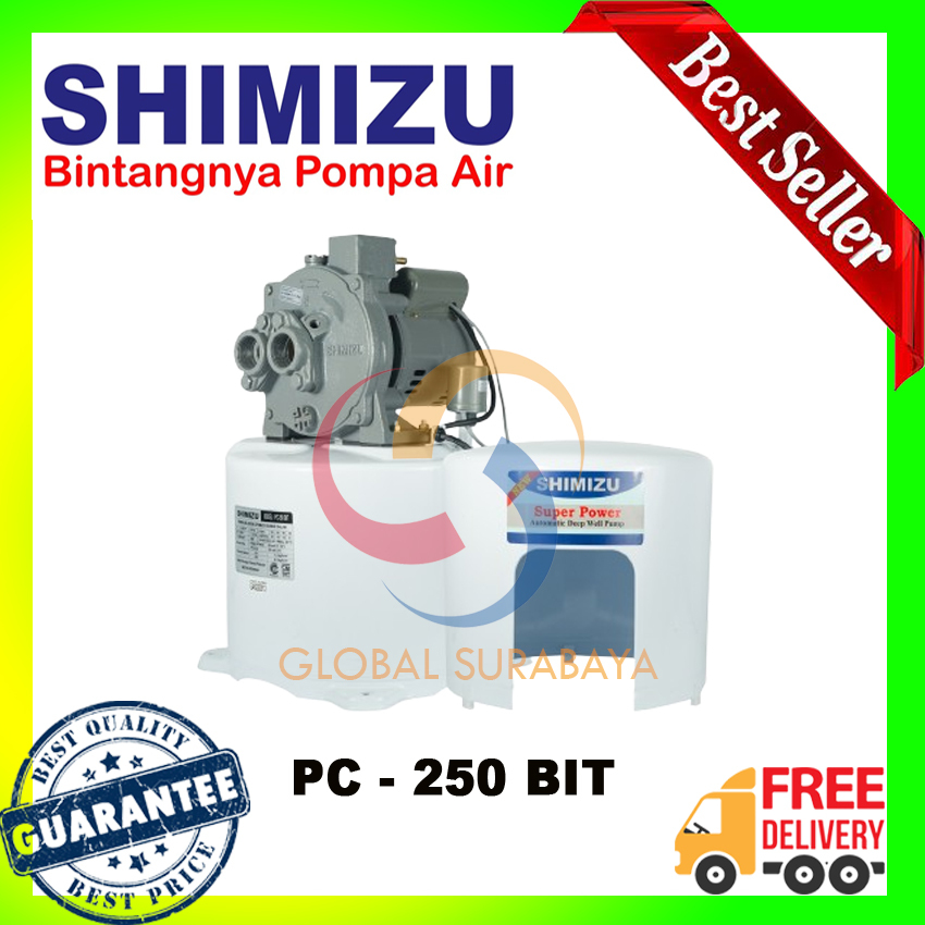 Pompa Air Jet Pump SHIMIZU PC 250 BIT / PC-250 BIT (Garansi SHIMIZU)