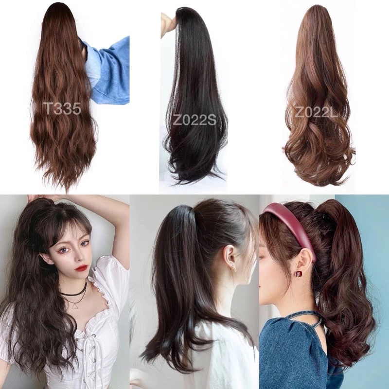 Wig Jepit Rambut Palsu