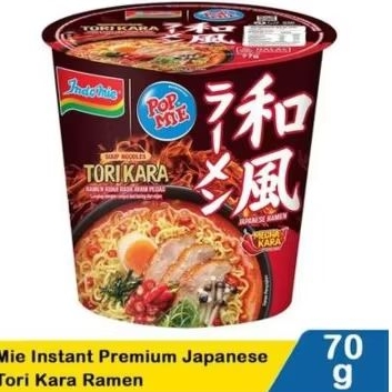 

Pop Mie Tori Kara Mie Instan Cup Soup Noodle