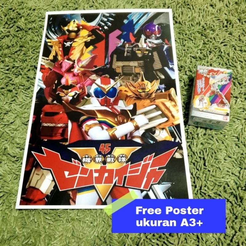 Yudo shodo Action Figure Super Sentai Zenkaiser BANDAI