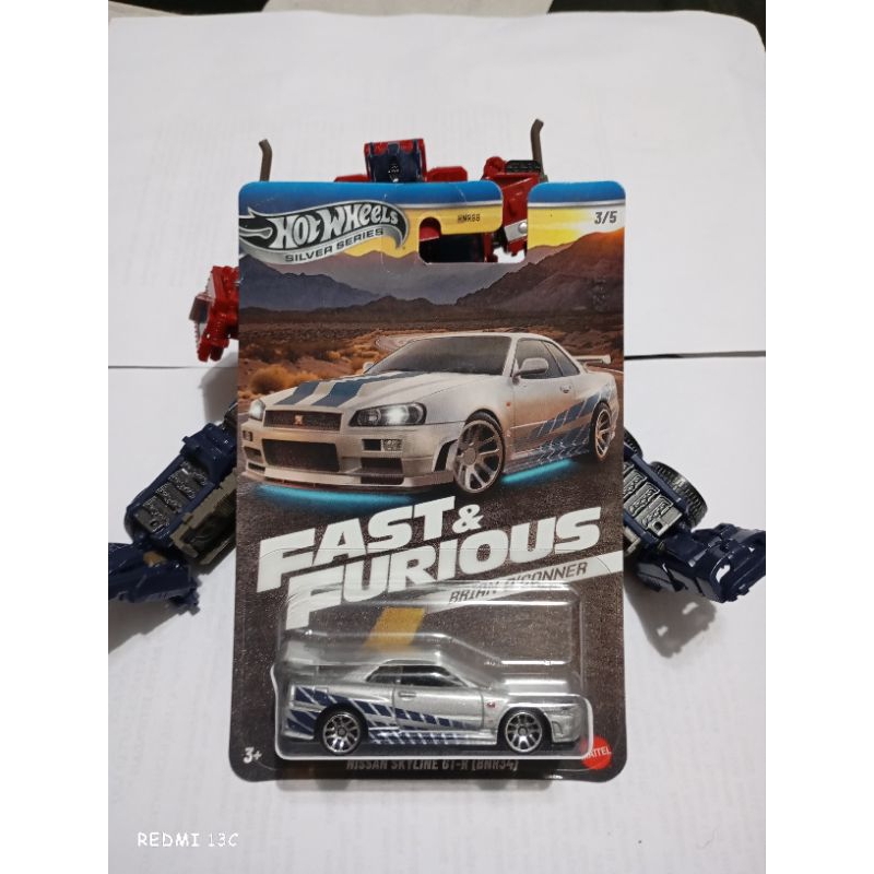 hot wheels fast and Furious nissan r34 Brian O'Conner