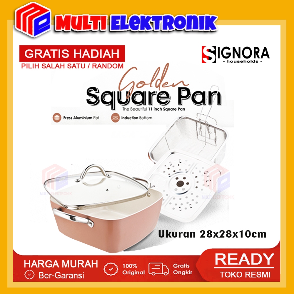 Signora Panci Golden Square Pan Signora Multifuntion / Golden Square Panci Signora