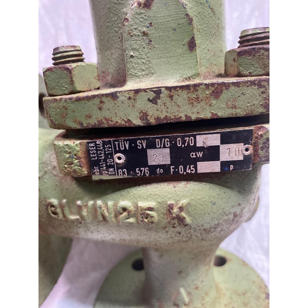 Safety Valve LESER 3/4" X 1" PN16