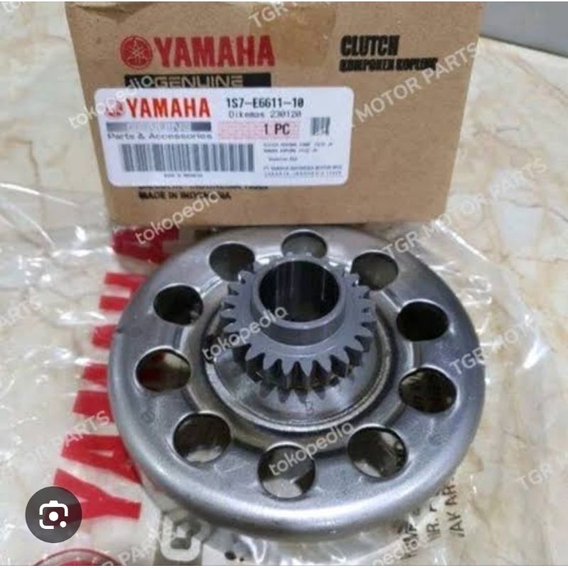 mangkok kopling ganda jupiter mx old ori yamaha (gigi 24)