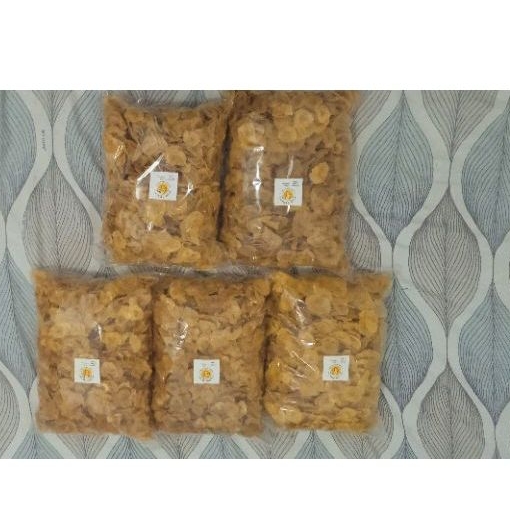 

keripik pisang rasa original,manis, pedas