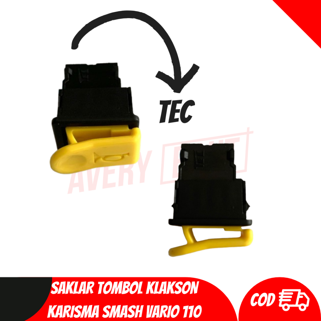 SAKLAR TOMBOL KLAKSON SMASH KARISMA VARIO 110 SHOGUN