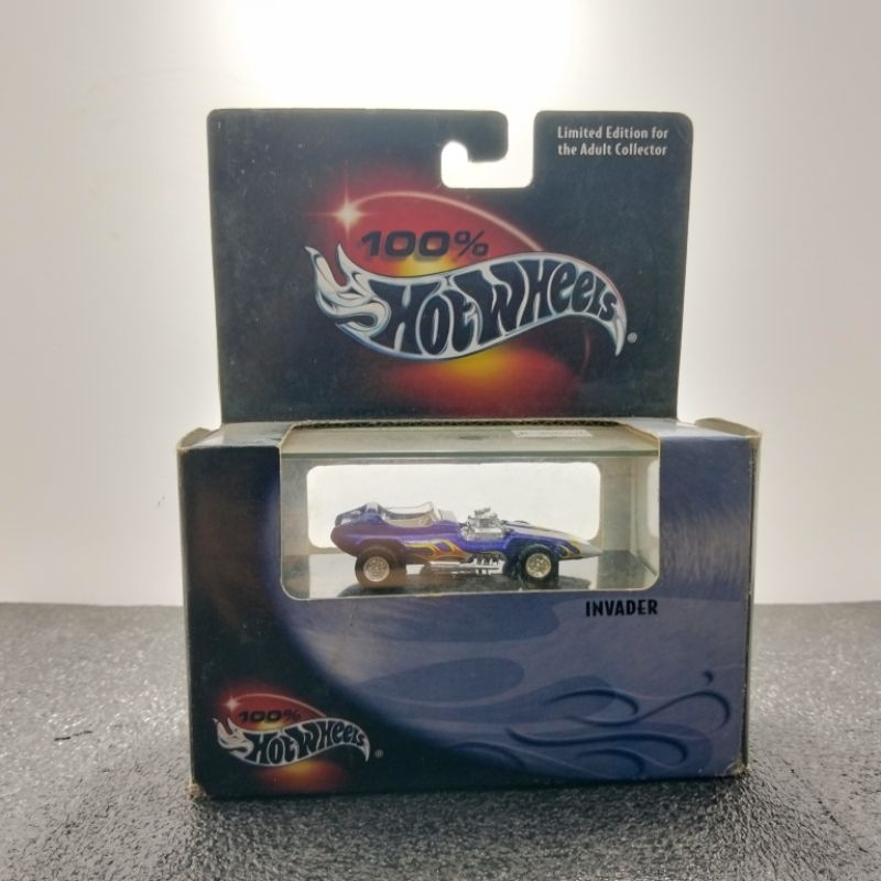 100% Hot Wheels Invader Ungu Limited Edition
