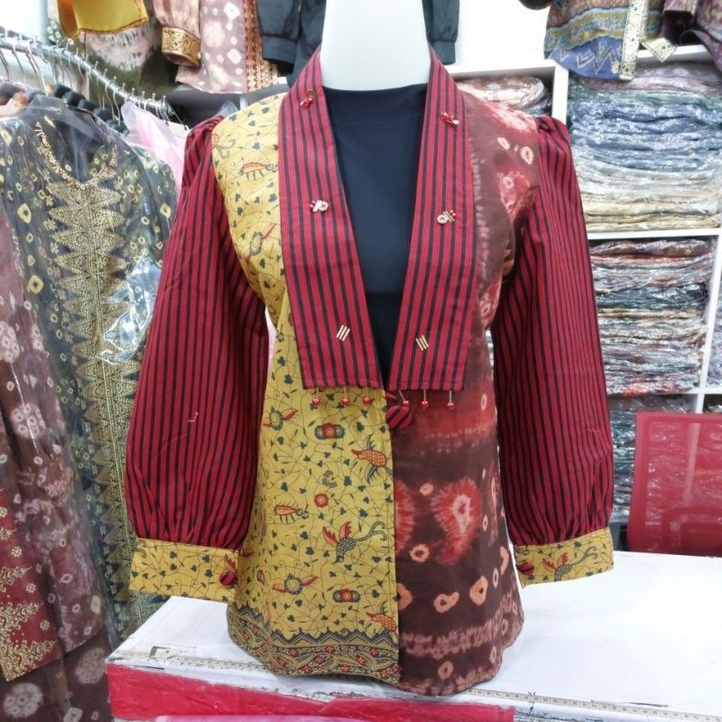 OUTER LURIK CARDIGAN JUMPUTAN PALEMBANG