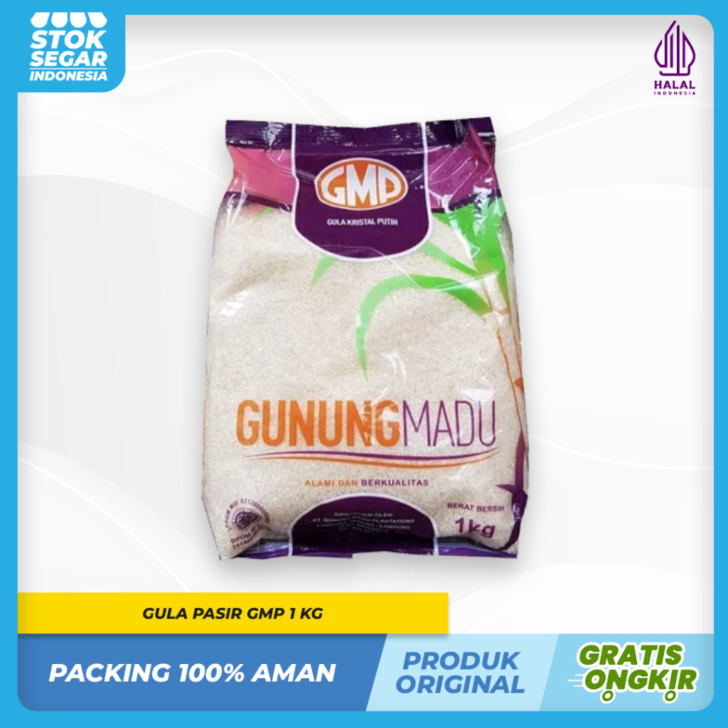 

Gula pasir GMP Kemasan Premium 1 Kg