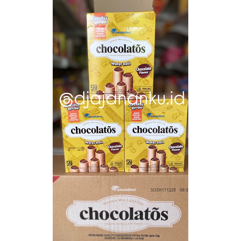 

CHOCOLATOS WAFER ROLL 1Dus (isi 12box)