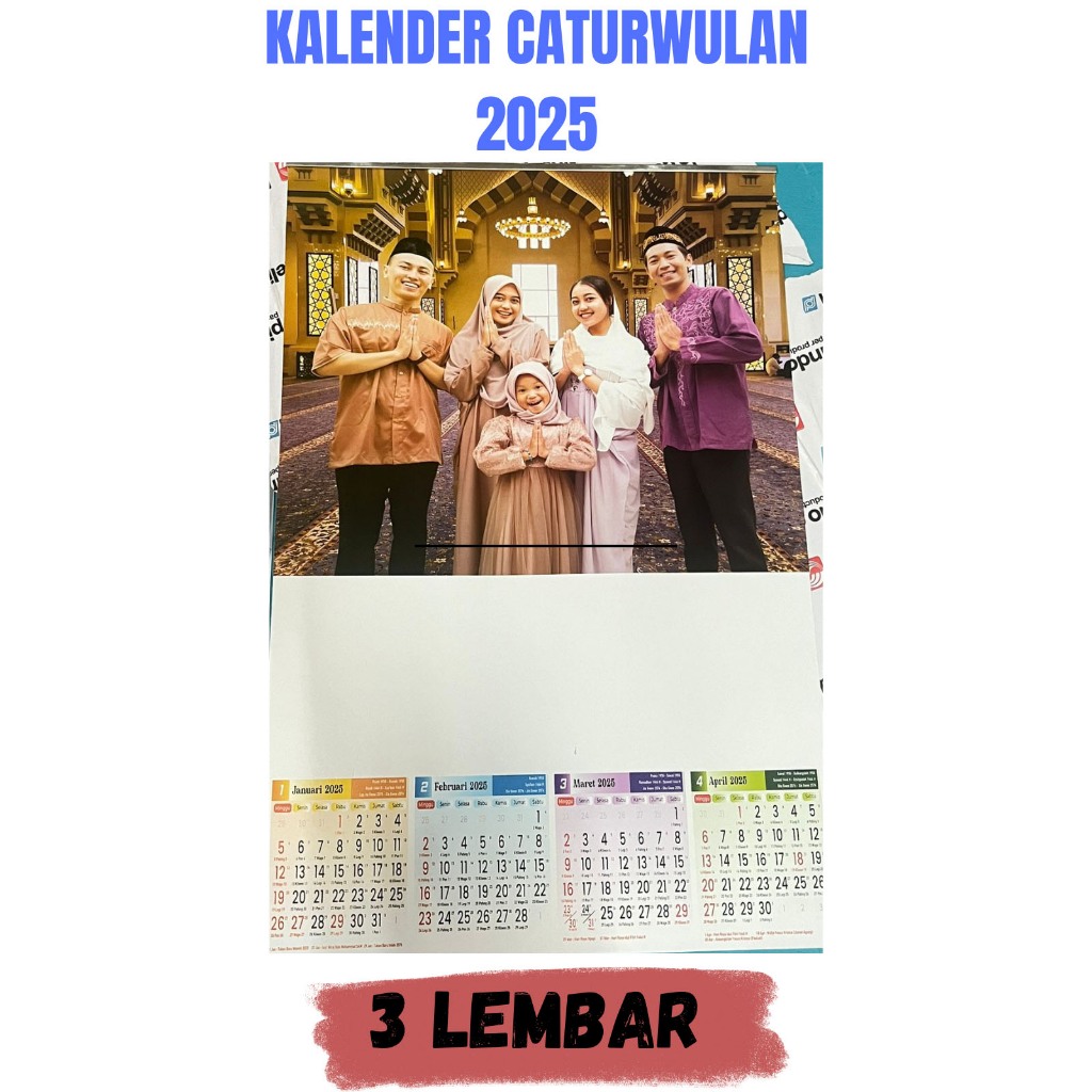 

KALENDER DINDING TAHUN 2025 caturwulan ( 3 LEMBAR)