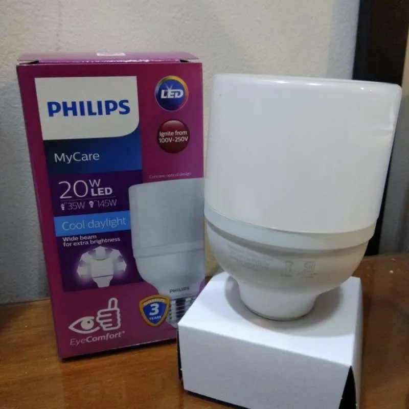 LAMPU LED BRIGHT MY CARE PHILIPS 20 WATT 20WATT 20 W 20W PHILIPS