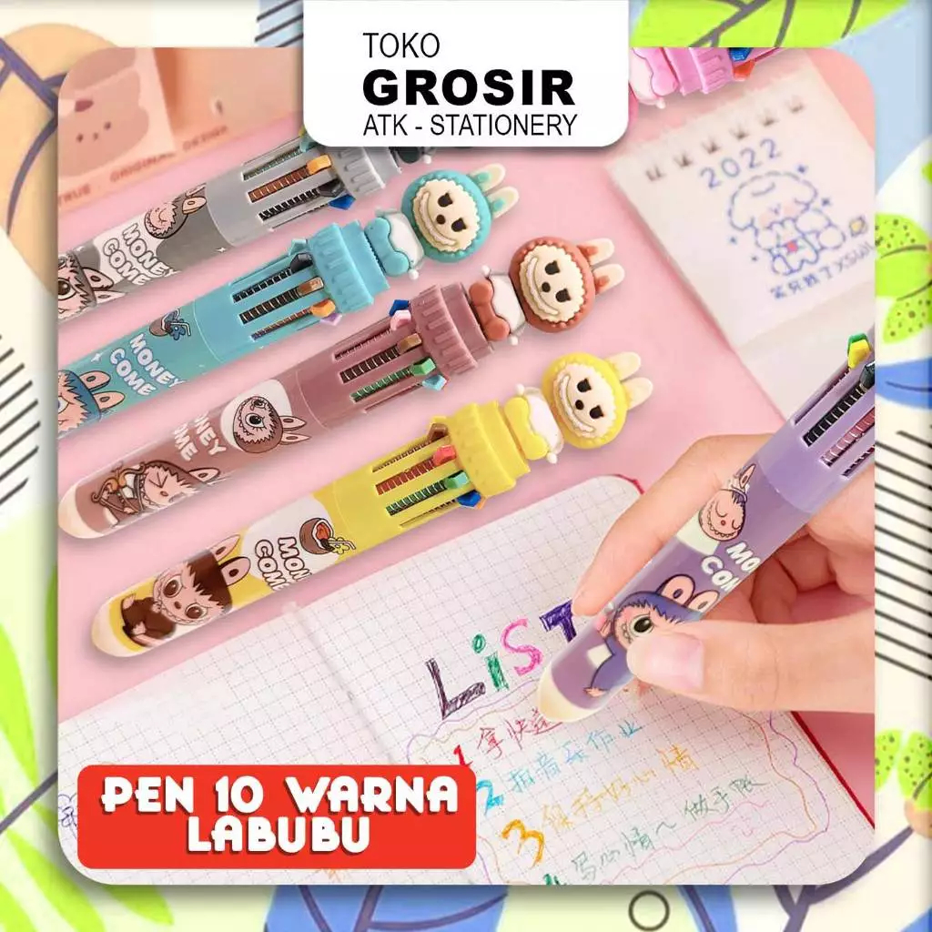 

(LIVE) Bulpoin 10 Warna Karakter Labubu Lucu