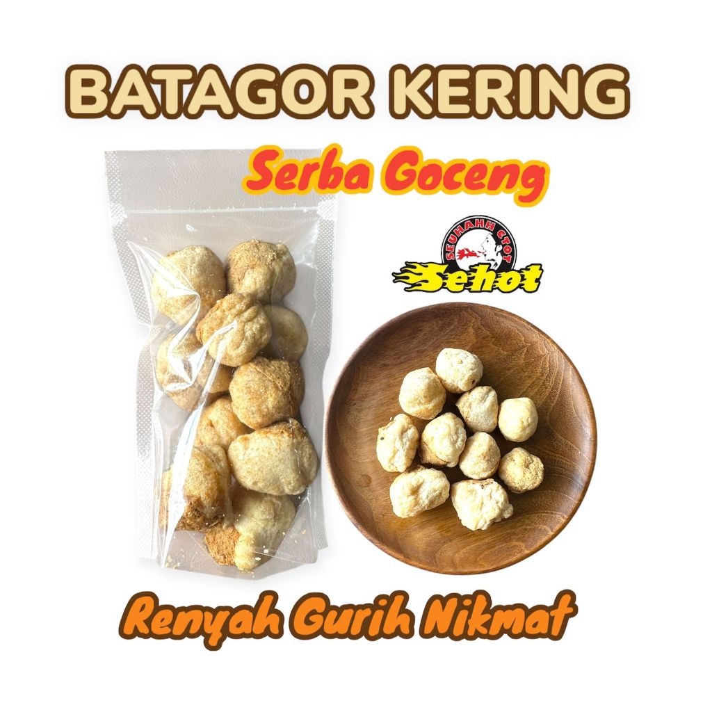 

BATAGOR KERING ISI 10 PCS TOPING TAMBAHAN BASO ACI, CUANKI, SEBLAK