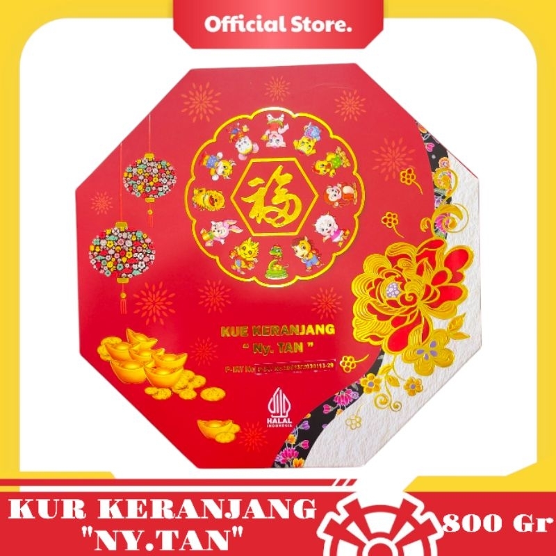 

Kue Keranjang "NY. TAN" 800 Gr