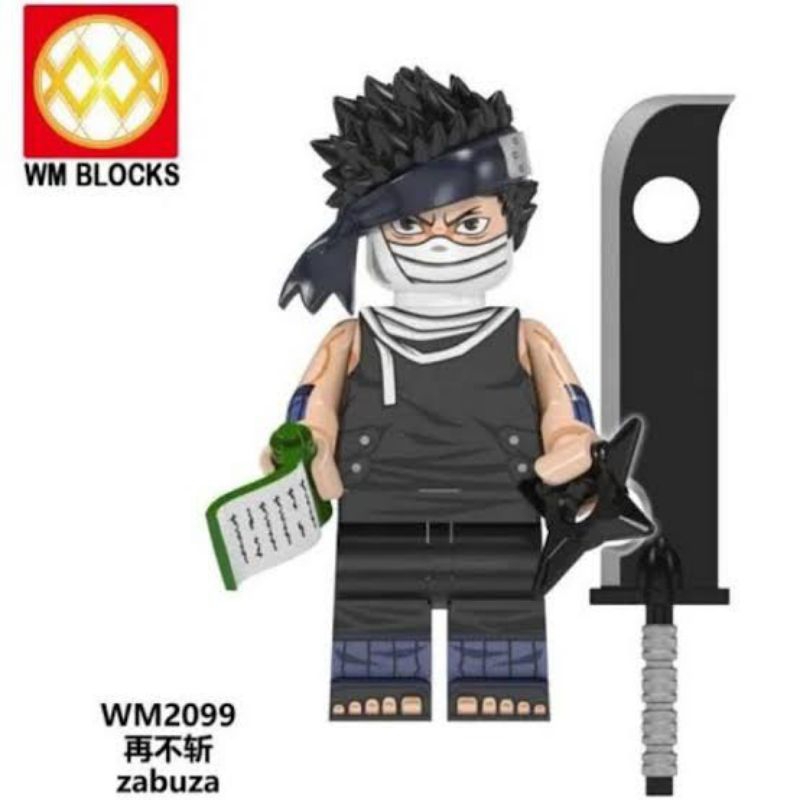MAINAN EDUKASI ANAK FIGURE ZABUZA - UZUMAKI NARUTO - JIRAIYA - MADARA - TSUNADE - MINATO - SASUKE - 