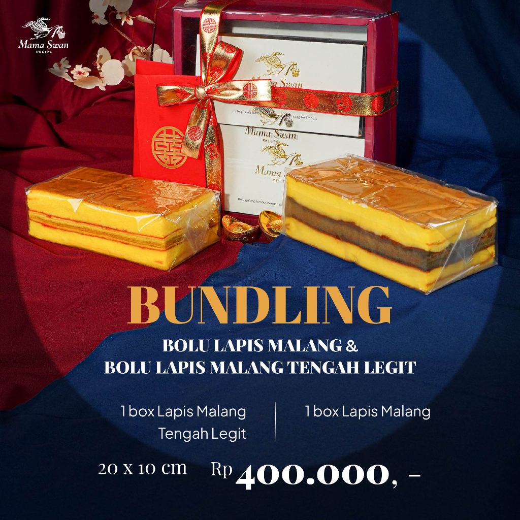 

Bundling Bolu Lapis Malang & Bolu Lapis Tengah Legit