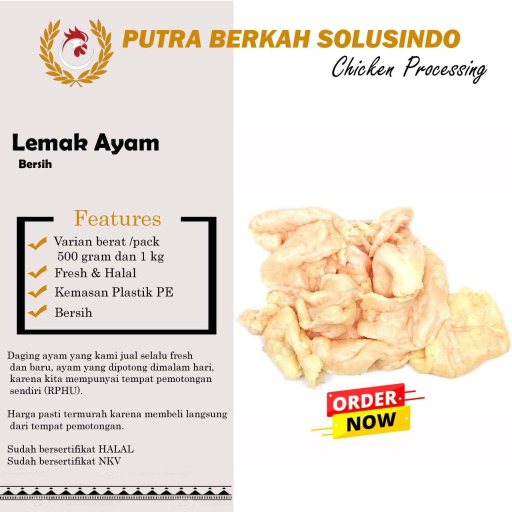 

Lemak Ayam fresh Murah