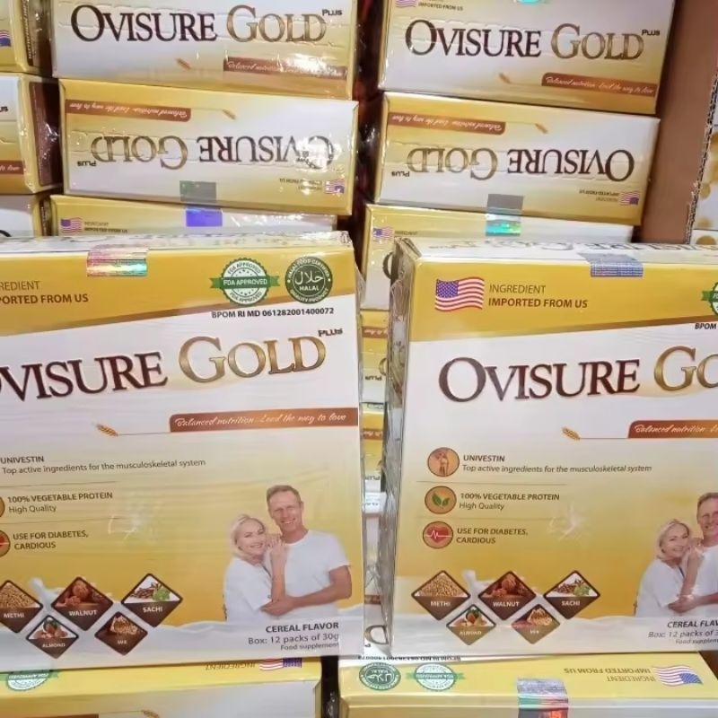

OVISURE GOLD AMERICA_Susu Obat Dan Vitamin Membantu Mengatasi Kerusakan Tulang Dan Sendi, Saraf Kejepit, Asam Urat, Reumatik, Osteoporosis, Osteoarthritis Dan Degeneratif