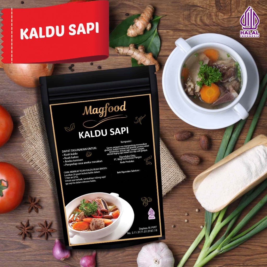 

Magfood Kaldu Sapi [100g / 500g / 1kg]