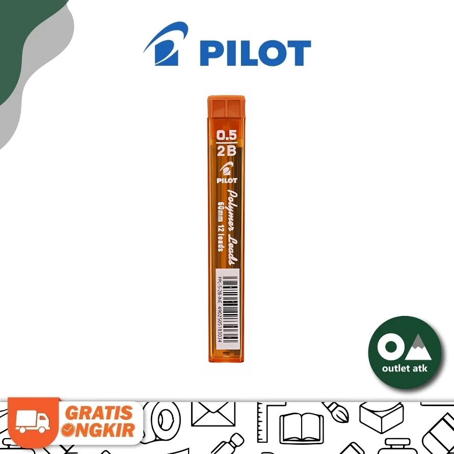 

Hemat 3 Belanja Pilot PPL5 2B Pencil Lead 5mm Isi Pensil Mekanik
